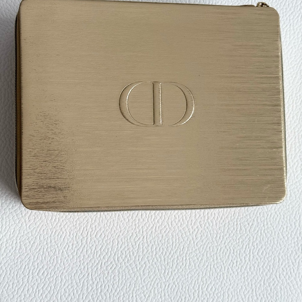 Christian Dior Gold vanity box